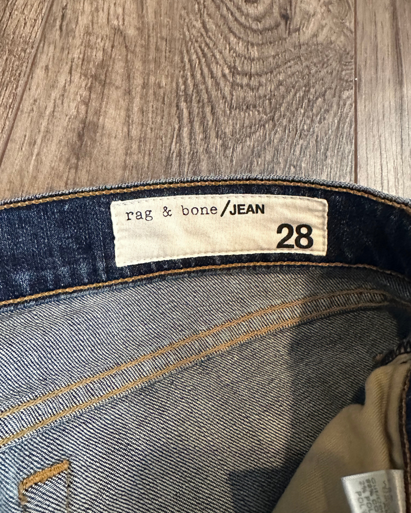 
                  
                    Distressed Rag & Bone Dre Women's Jeans - Size 28x30
                  
                