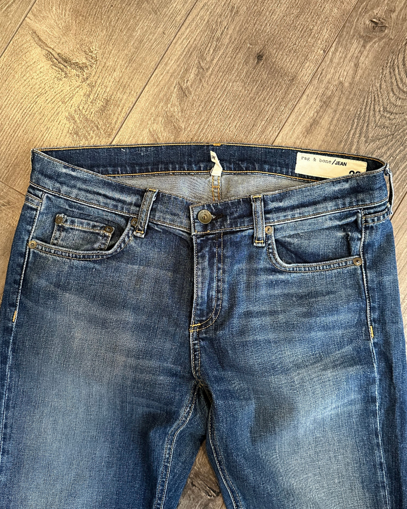 
                  
                    Distressed Rag & Bone Dre Women's Jeans - Size 28x30
                  
                