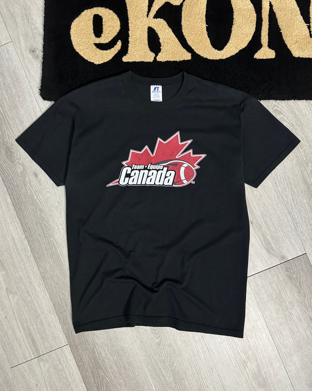 Russell Athletic Team Canada Football T-Shirt - Size L