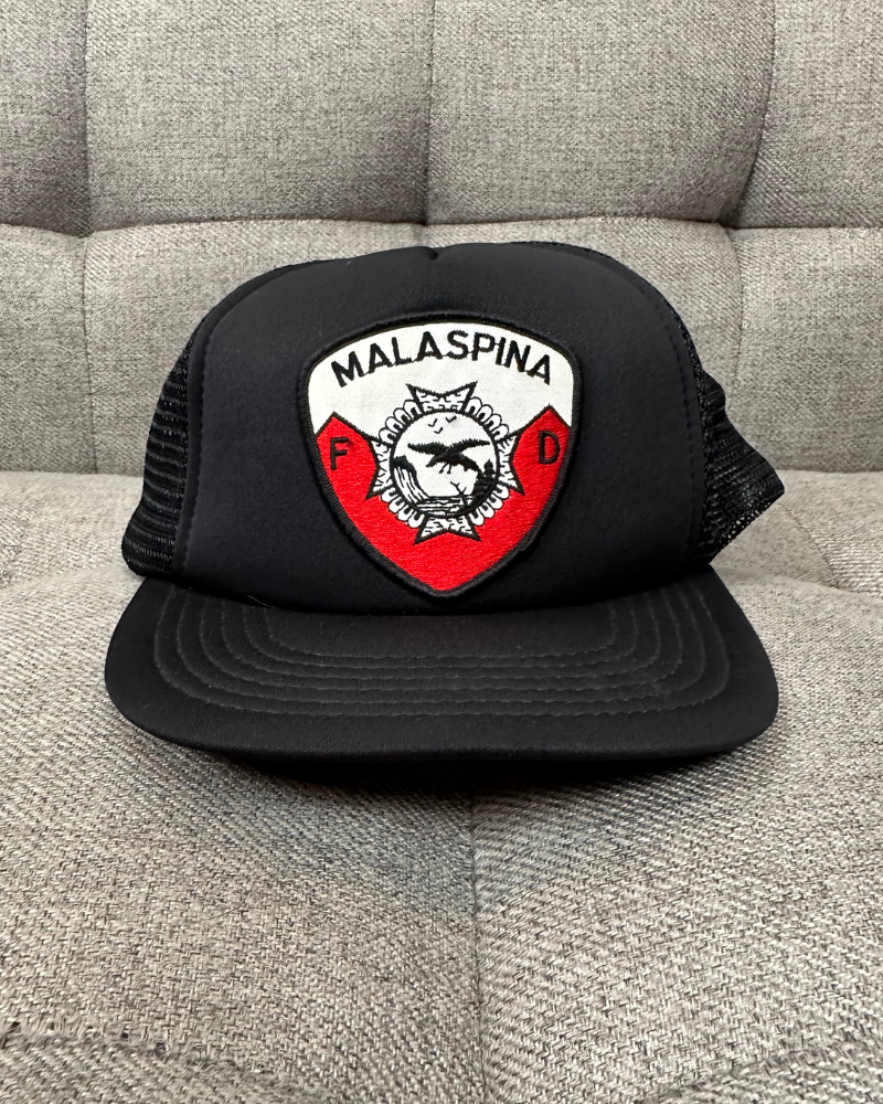 Vintage Malaspina Fire Dept. Trucker Hat