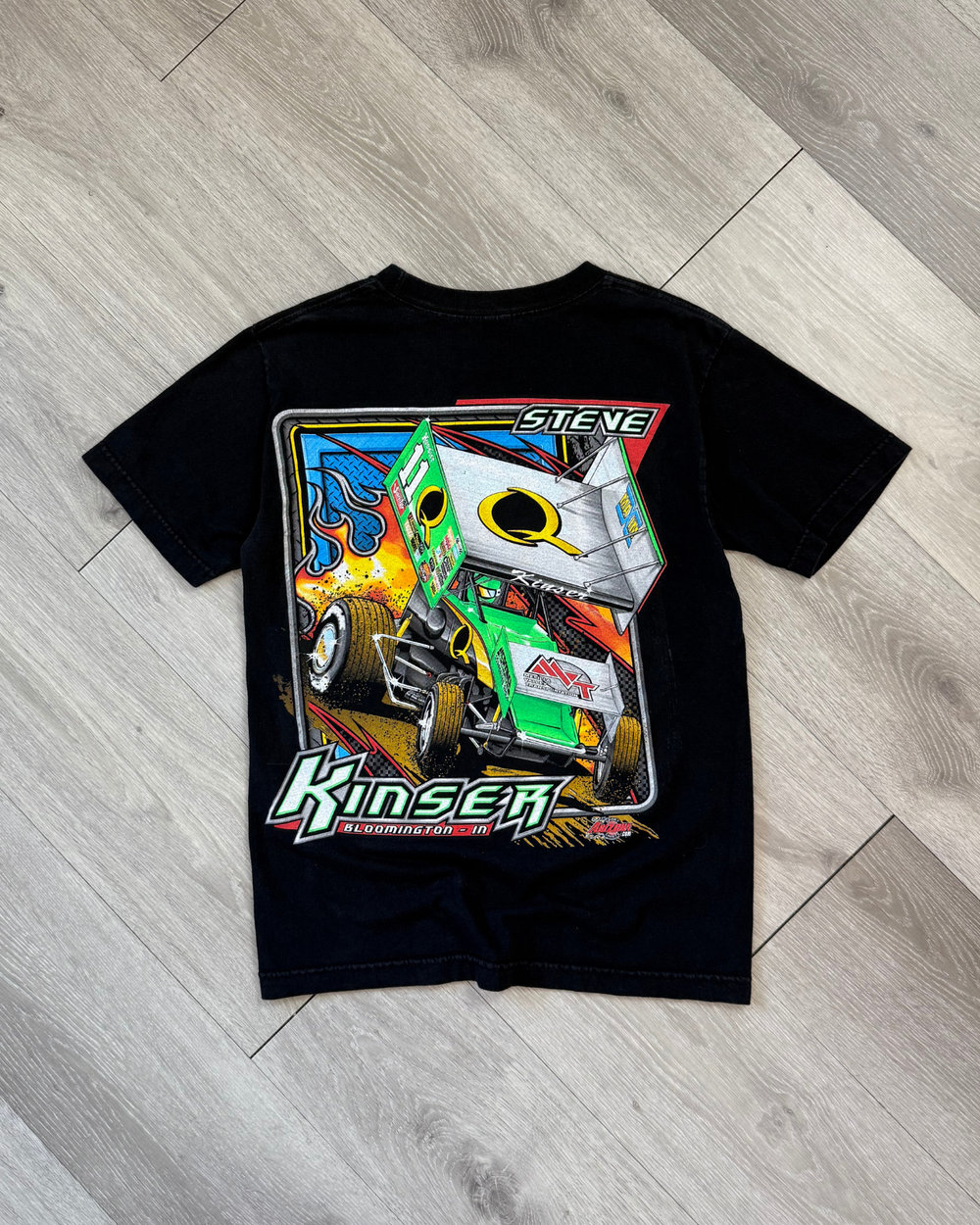 Rare 2008 Steve Kinser Sprint Car Racing T-Shirt - Size S
