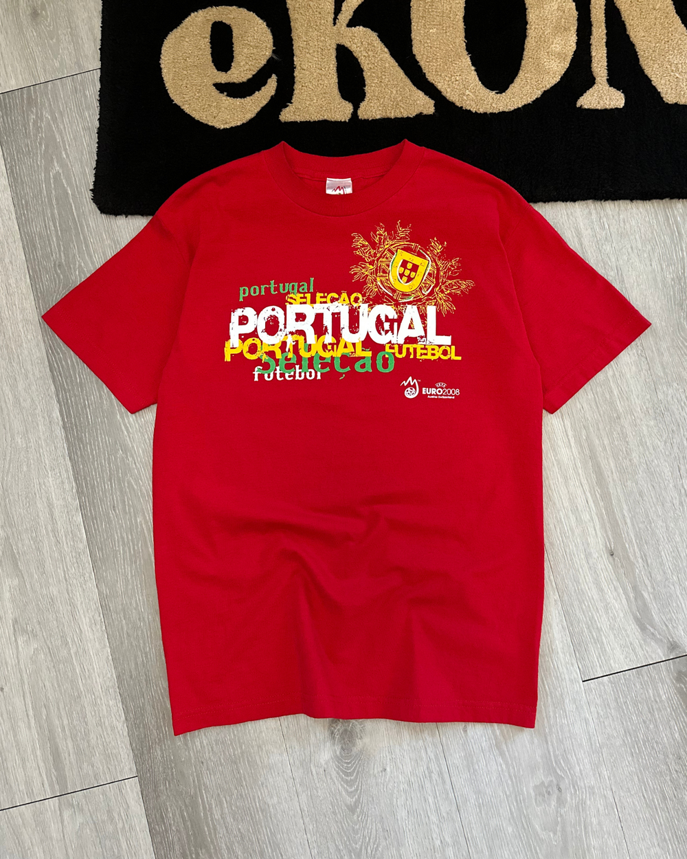 Y2K '08 UEFA EURO Portugal T-Shirt - Size M