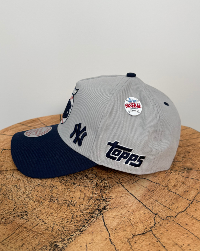 
                  
                    New - Mitchell & Ness x Topps New York Yankees MLB A-Frame Snapback Hat
                  
                