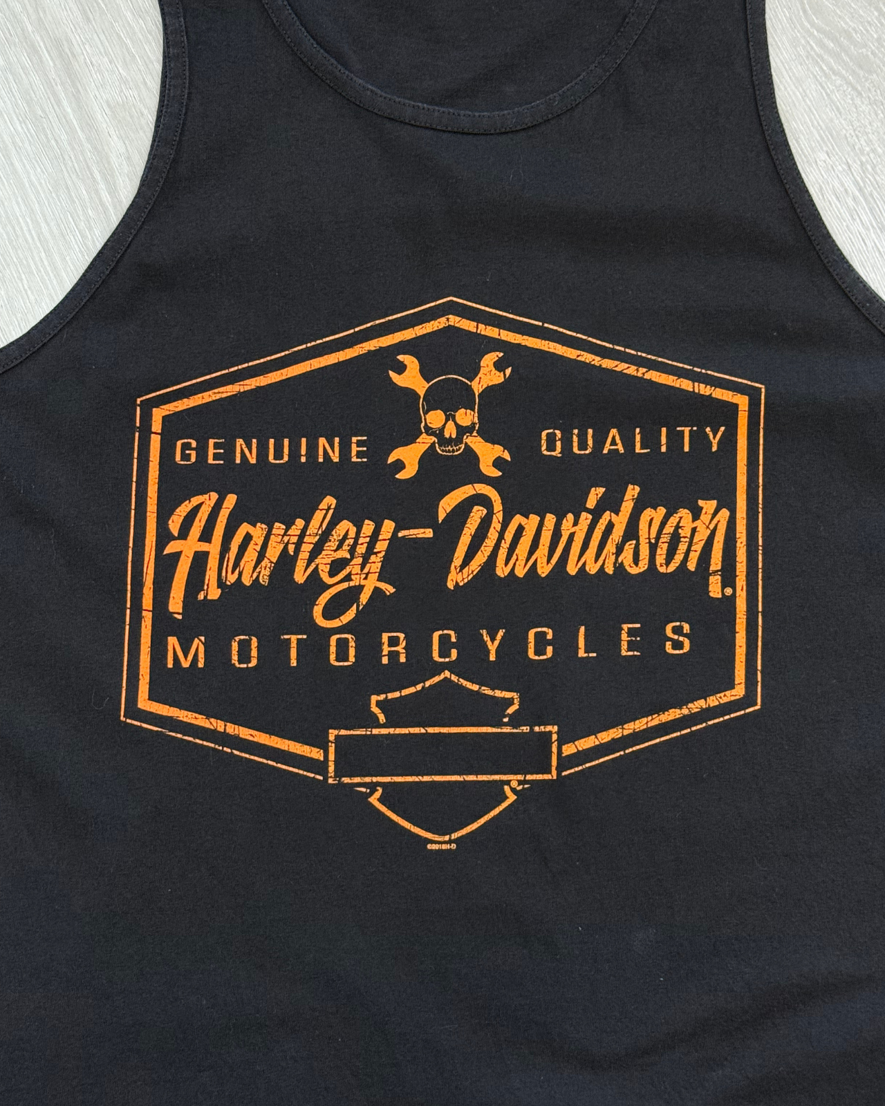 
                  
                    '18 Harley Davidson San Antonio Texas Tank Top - Size L
                  
                