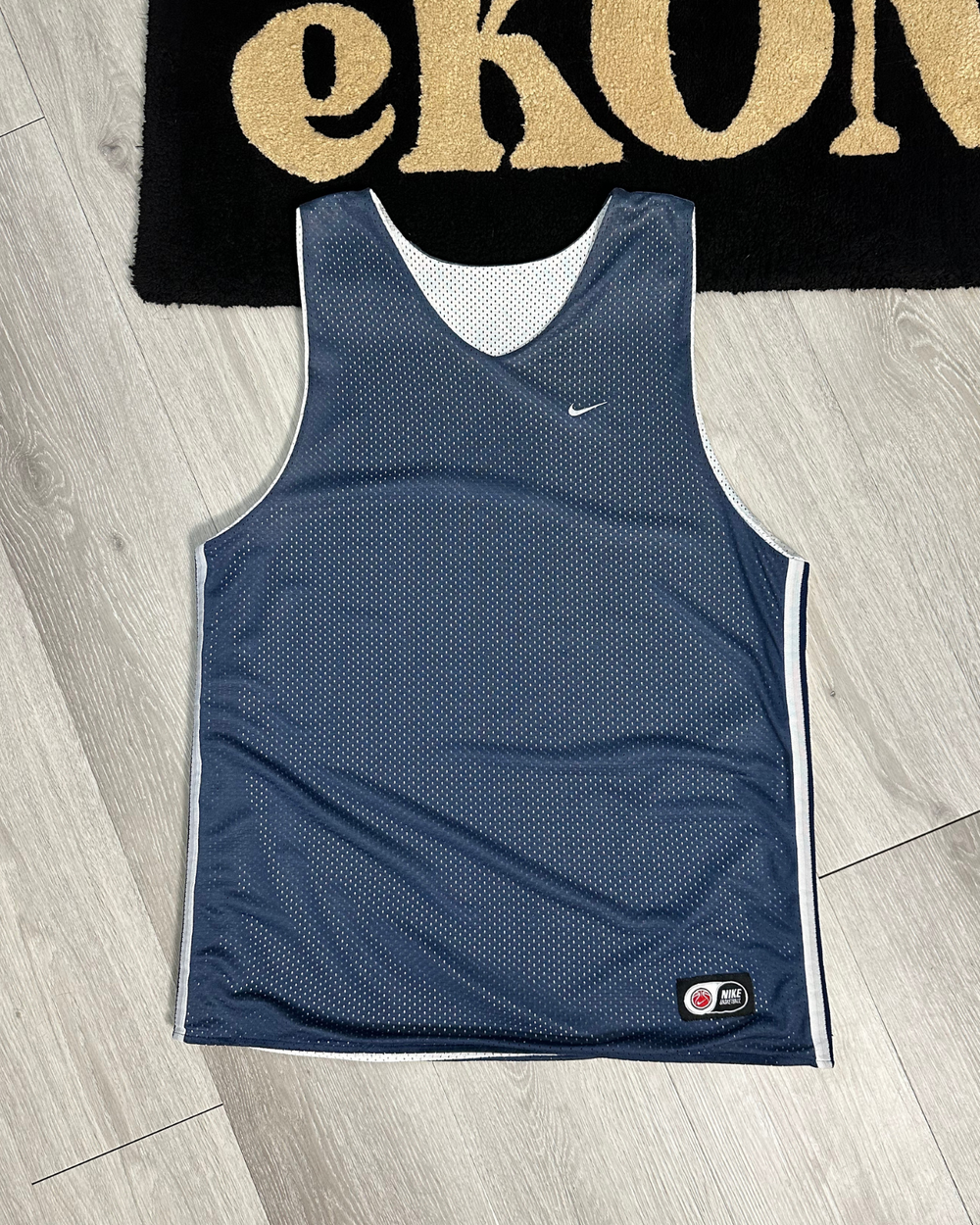 Vintage 90s Nike Basketball Mesh Jersey - Size M