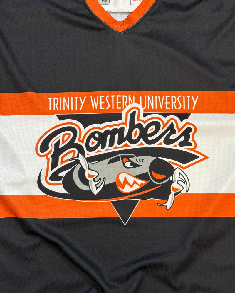 
                  
                    Rare Adidas Trinity Western University Bombers Hockey Jersey - Size XL
                  
                