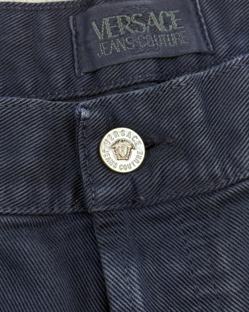 
                  
                    Vintage Versace Jeans Couture Navy Blue Jeans - Size 38x32
                  
                