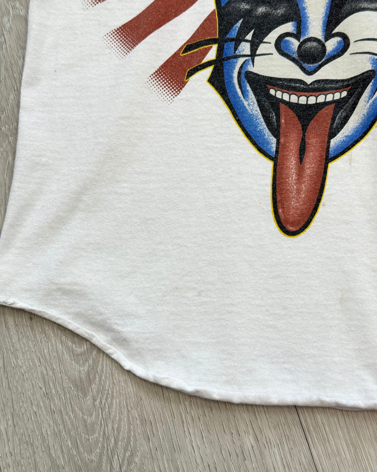
                  
                    Vintage KISS Hotter Than Hell Raglan 3/4 Sleeve Shirt - Size S
                  
                