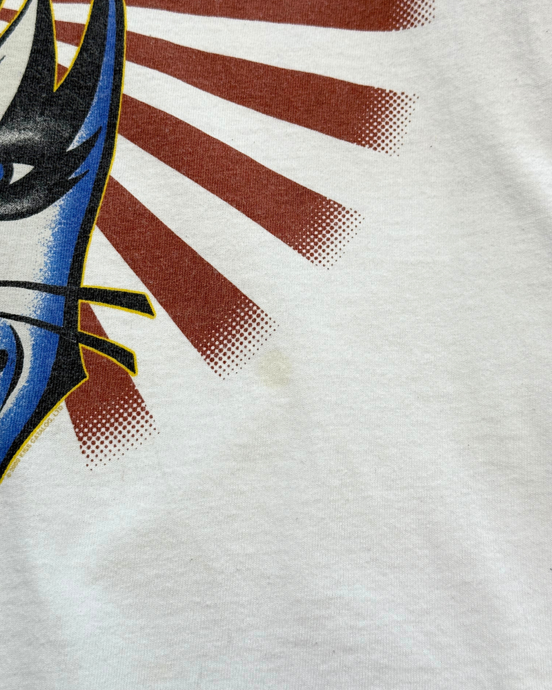 
                  
                    Vintage KISS Hotter Than Hell Raglan 3/4 Sleeve Shirt - Size S
                  
                