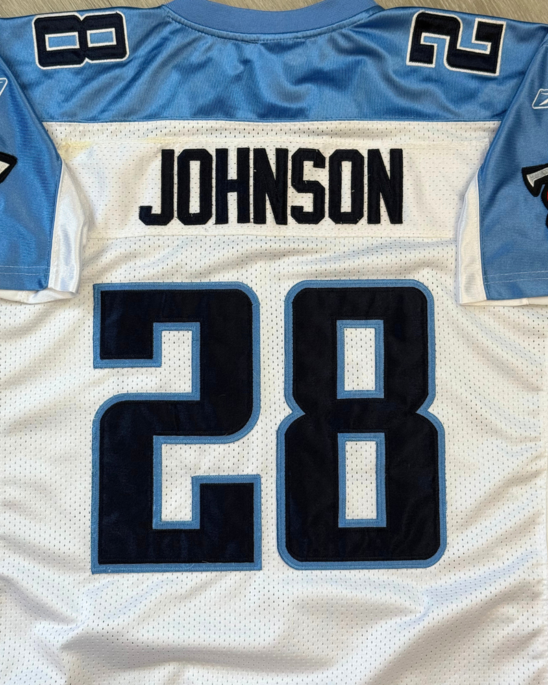
                  
                    Vintage Reebok Tennessee Titans NFL Chris Johnson Football Jersey - Size 52 (XL)
                  
                