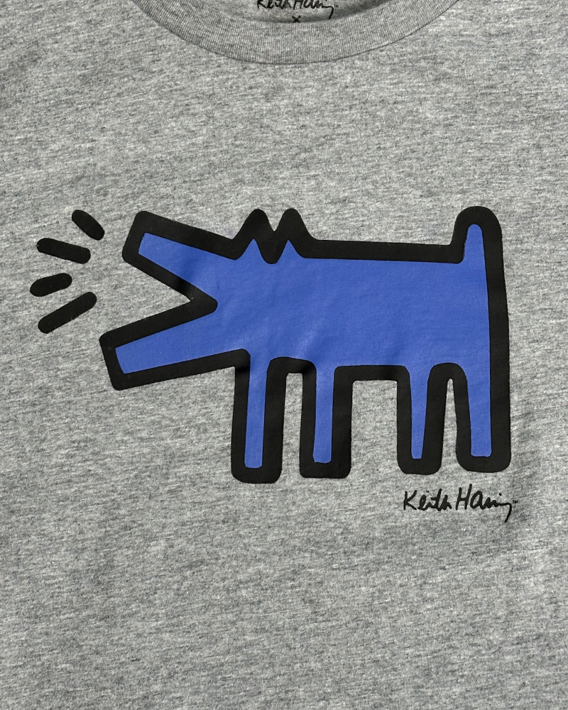 
                  
                    Keith Haring x CLRIDE.n Barking Dog T-Shirt - Size M
                  
                