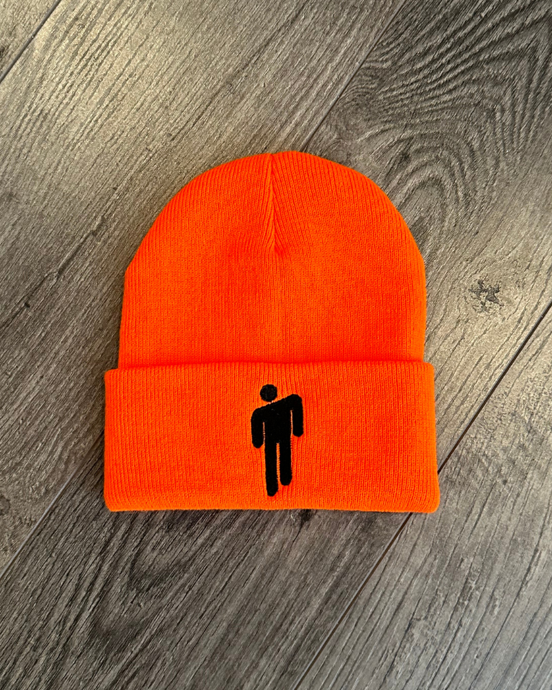 New - Billie Eilish Orange Beanie