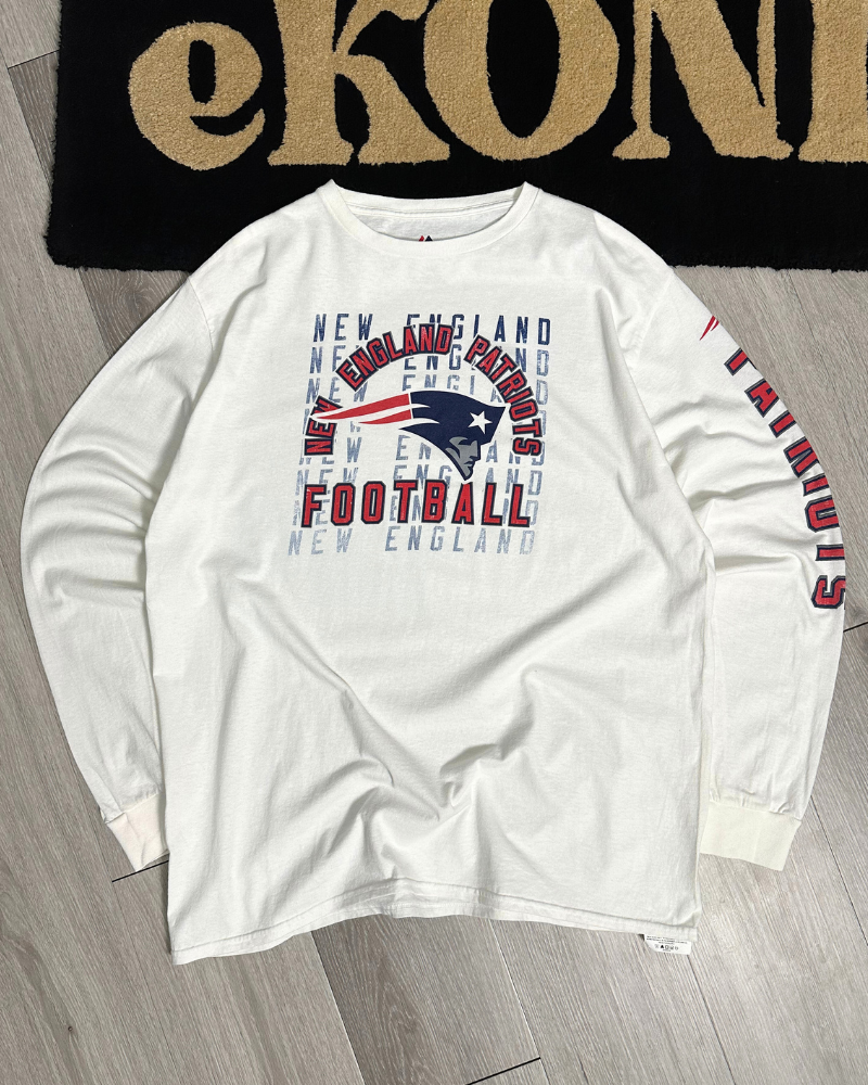 Vintage New England Patriots NFL Long Sleeve - Size XXL