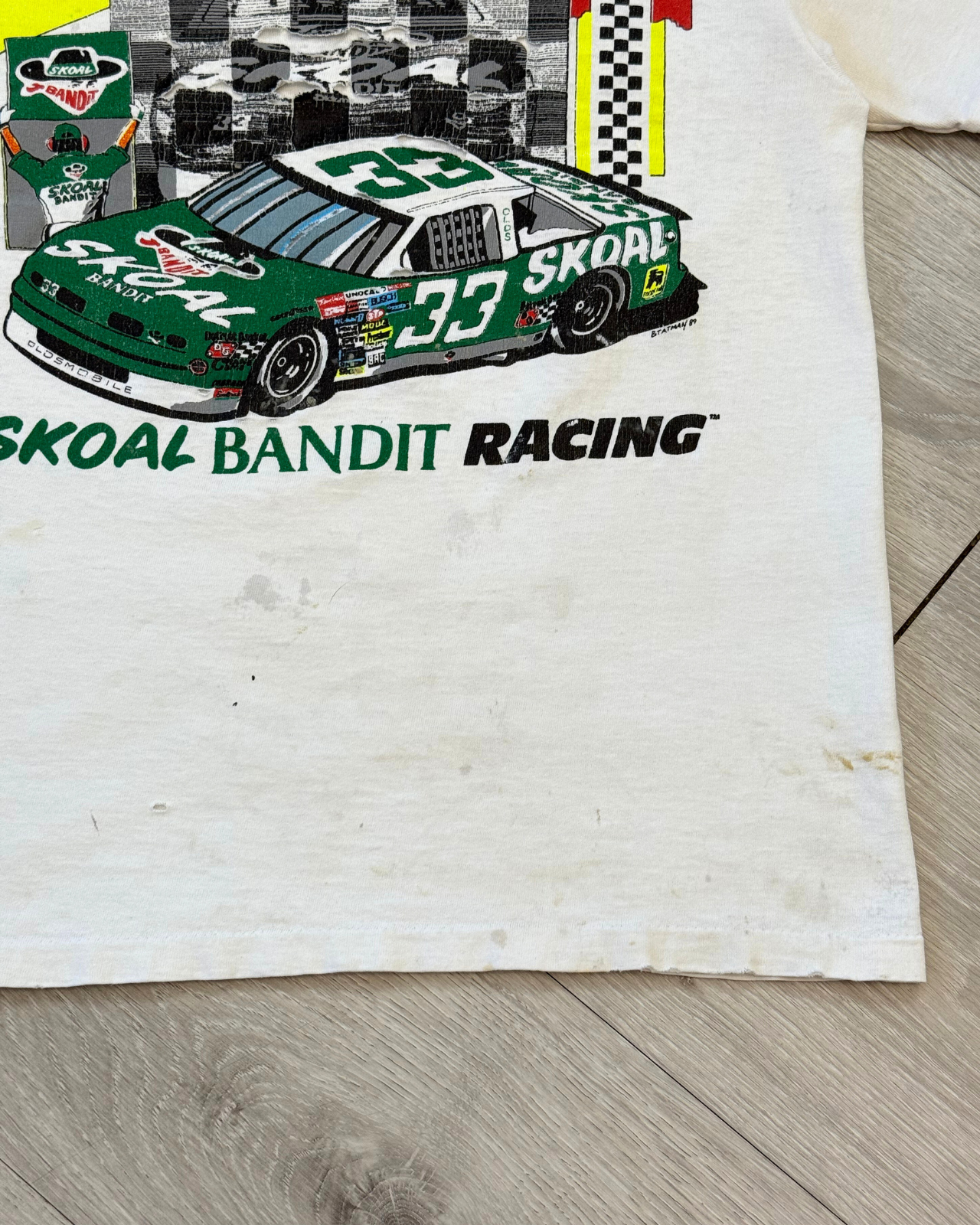 
                  
                    Rare Vintage '89 Harry Gant Skoal Bandit Racing T-Shirt - Size S
                  
                