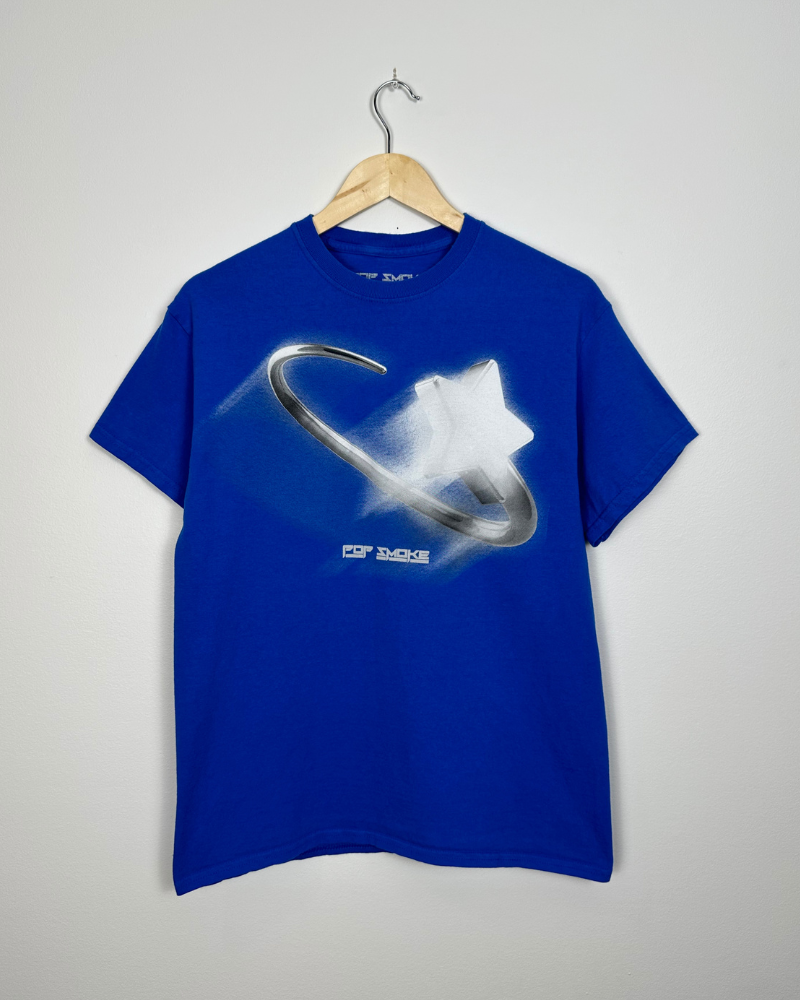 
                  
                    Pop Smoke Shoot For The Stars Aim For The Moon T-Shirt - Size M
                  
                