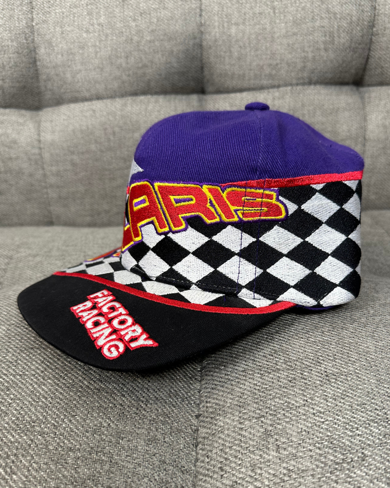 
                  
                    Vintage 90's Polaris Factory Racing Snap Back Hat
                  
                