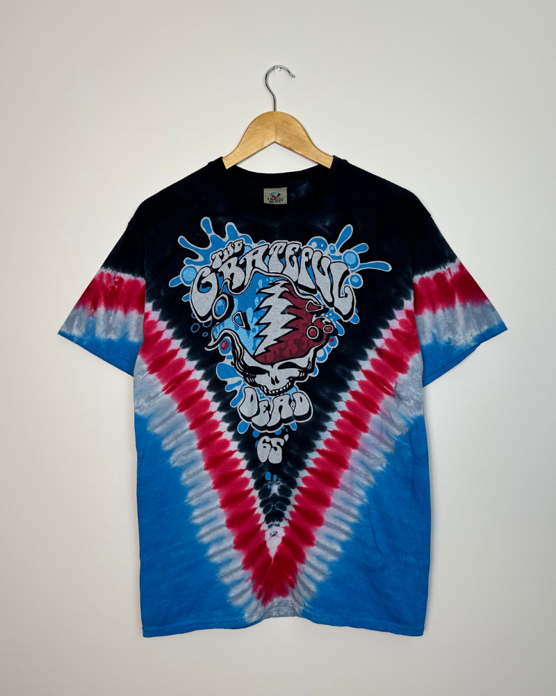 
                  
                    Vintage Grateful Dead '65 Liquid Blue Tie-Dye T-Shirt - Size M
                  
                