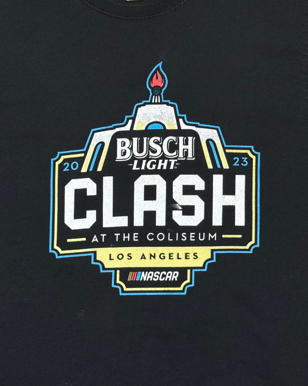 
                  
                    '23 NASCAR Busch Light Clash At The Coliseum T-Shirt - Size M
                  
                