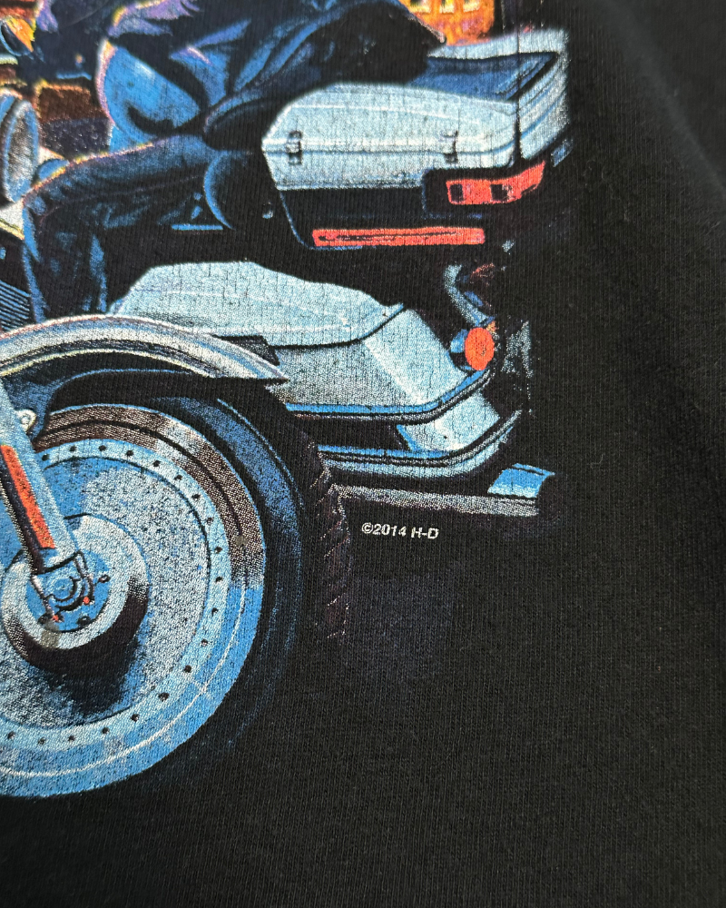 
                  
                    Rare '14 Harley Davidson Scott Jacobs Limited Edition Bengal Kolkata India T-Shirt - Size XL
                  
                