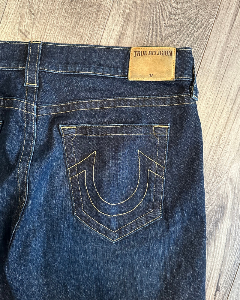 
                  
                    Vintage True Religion Ricky Relaxed Straight Jeans - Size 38x34
                  
                