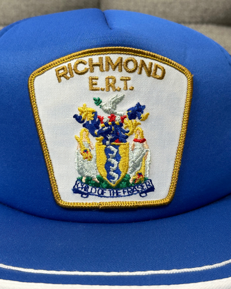 
                  
                    Vintage Richmond E.R.T. Trucker Hat
                  
                
