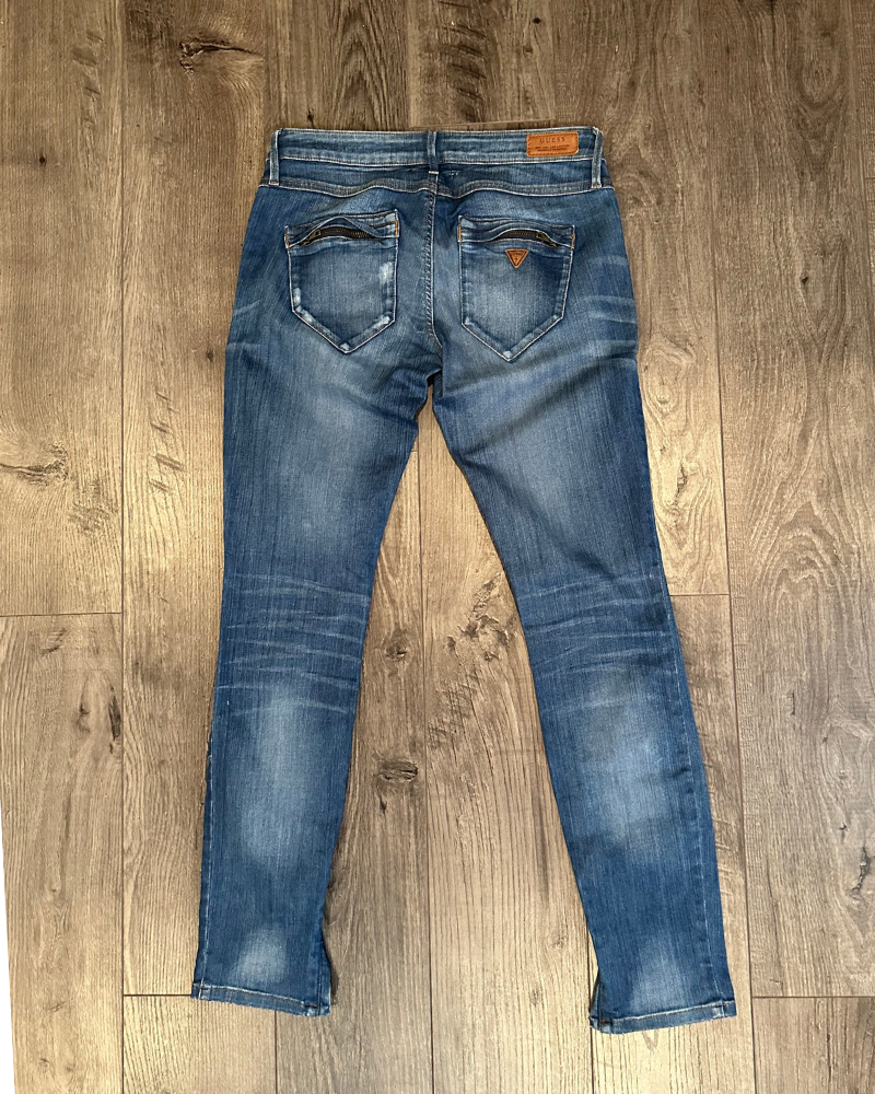 Vintage Guess Women s Zip Ankle Jeans Size 28 eKONIQ