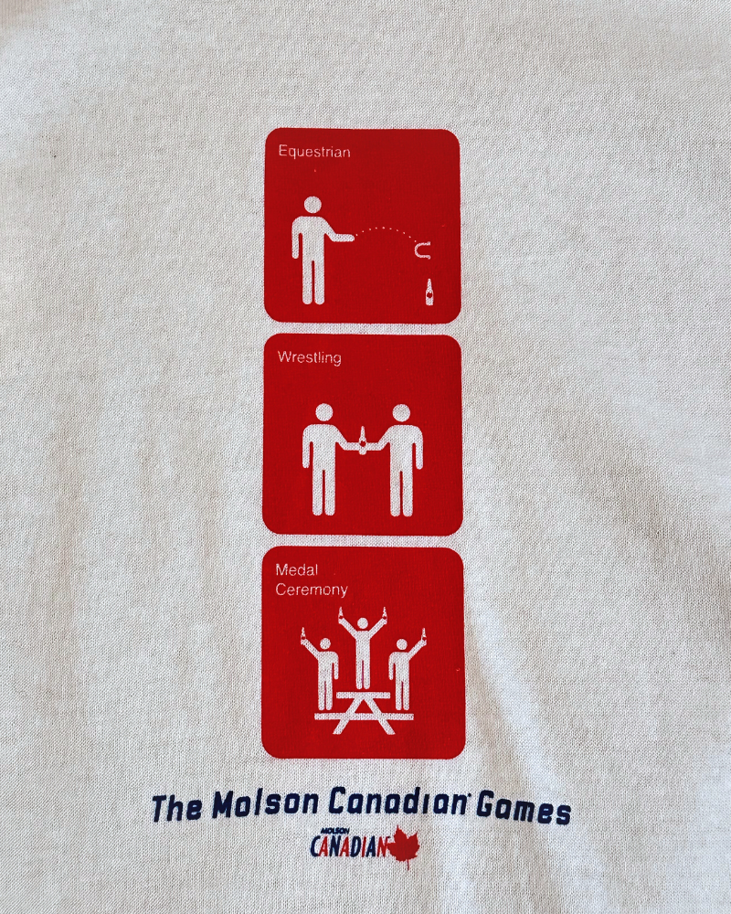 
                  
                    New - Vintage Molson Canadian Games Beer T-Shirt - Size XL
                  
                