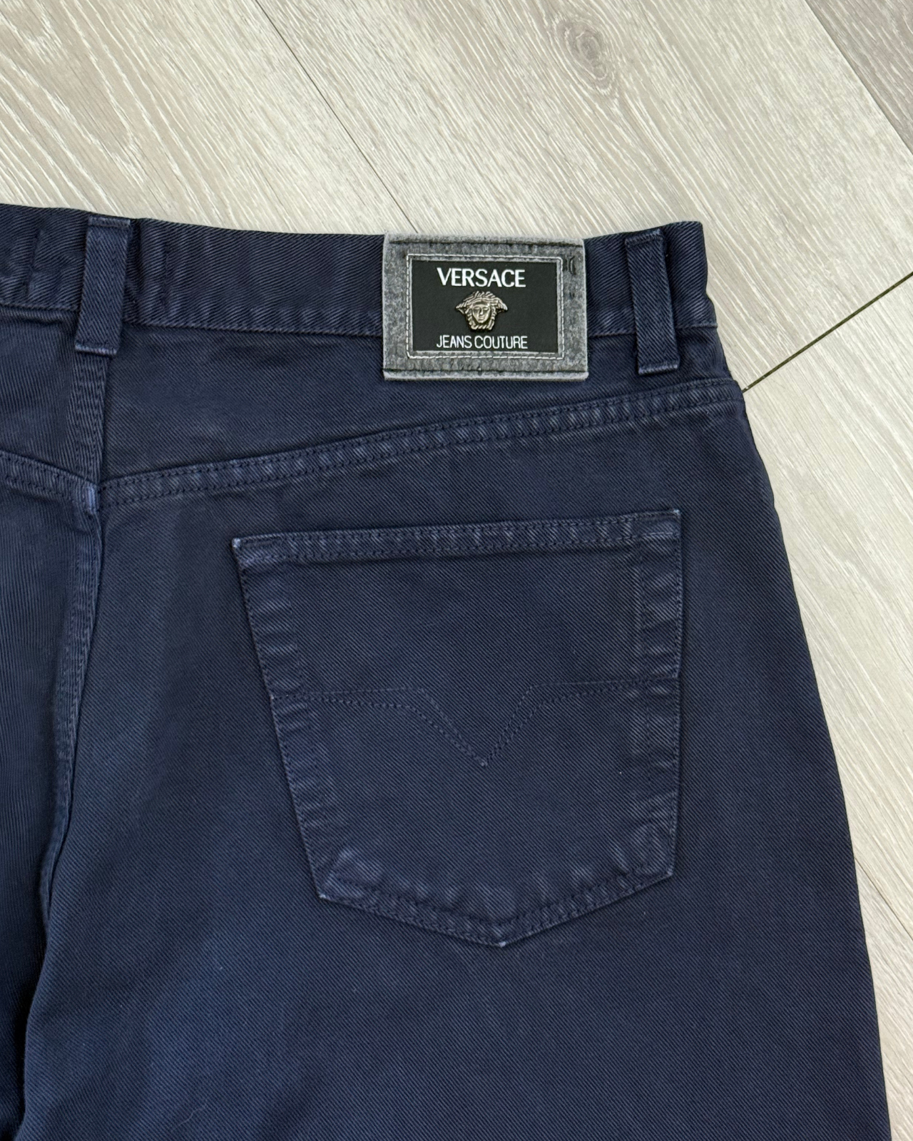 
                  
                    Vintage Versace Jeans Couture Navy Blue Jeans - Size 38x32
                  
                