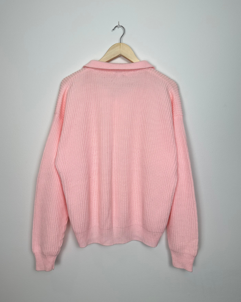 
                  
                    Vintage Premier Vision Pink Knit Sweater - Size M
                  
                