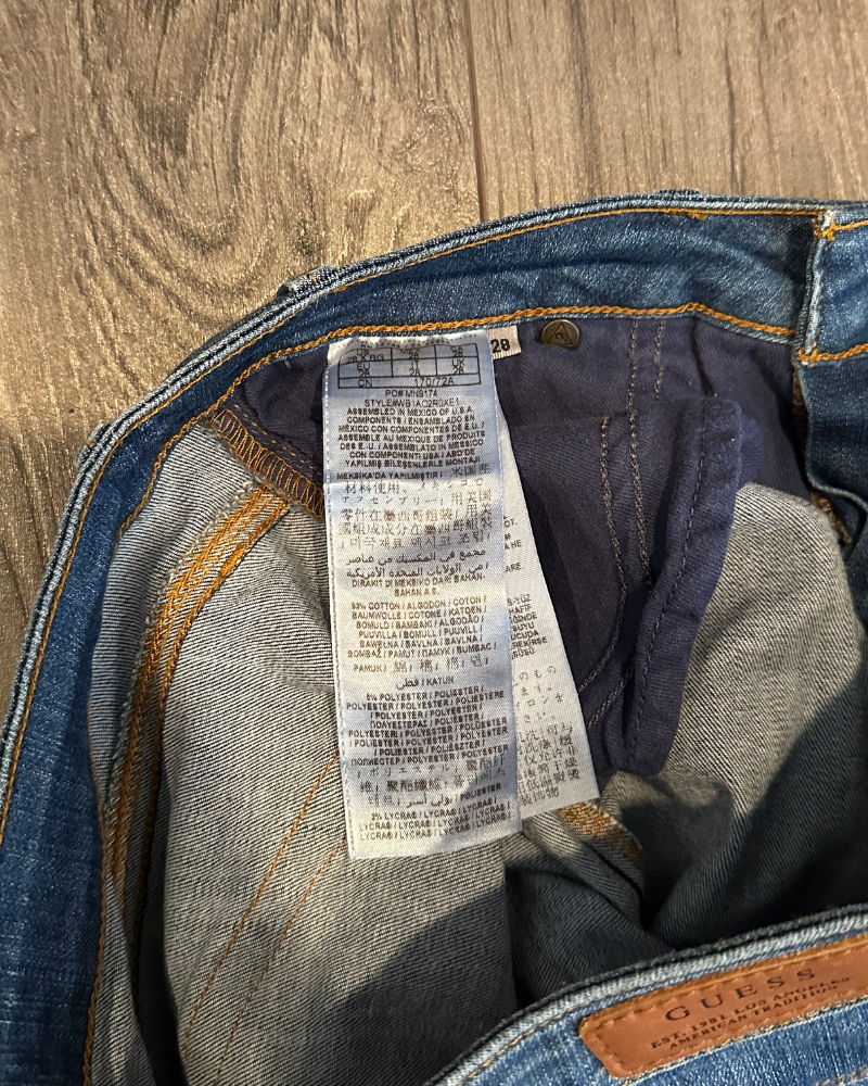 Guess jeans 2025 size 28