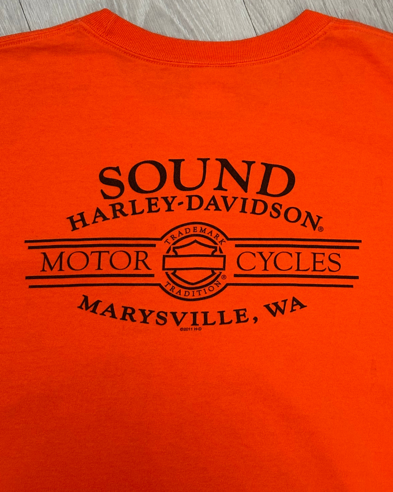 
                  
                    '11 Harley Davidson Sound Marysville WA Pocket T-Shirt - Size XXL
                  
                