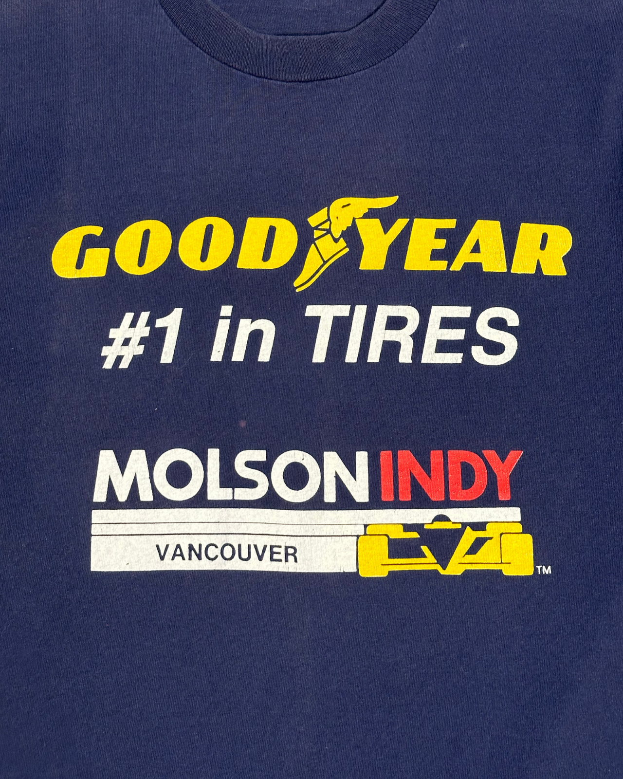 
                  
                    Vintage 90s Goodyear x Molson Indy Vancouver T-Shirt - Size L
                  
                