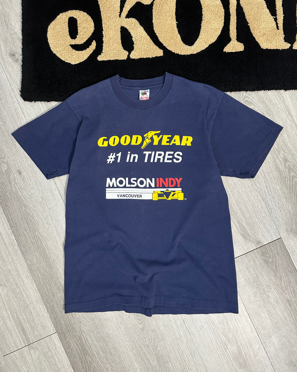 Vintage 90s Goodyear x Molson Indy Vancouver T-Shirt - Size L