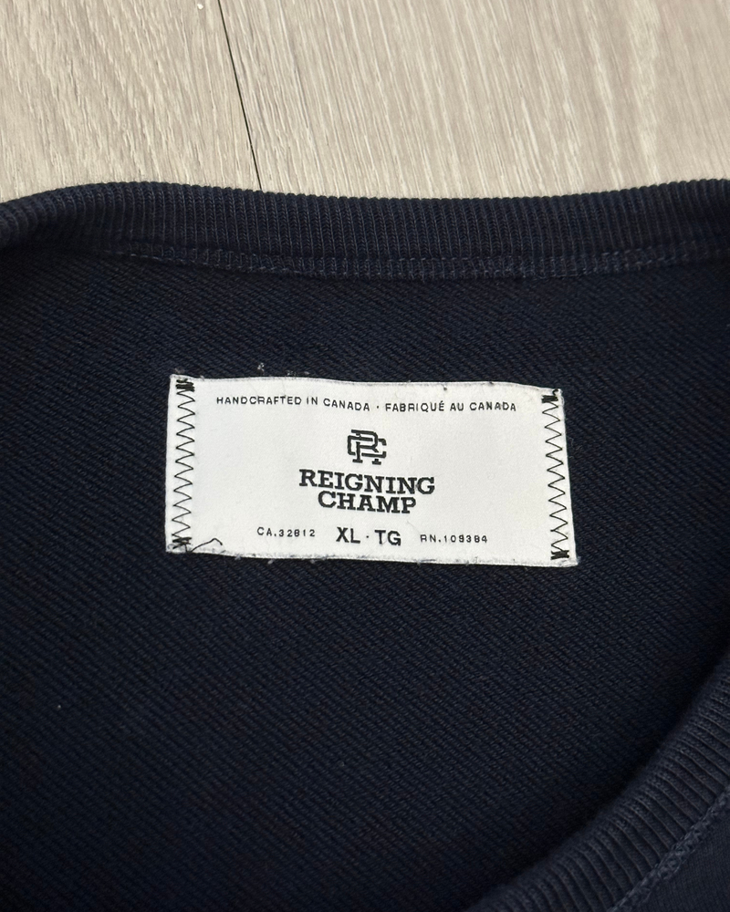 
                  
                    Reigning Champ Crewneck Sweatshirt - Size XL
                  
                