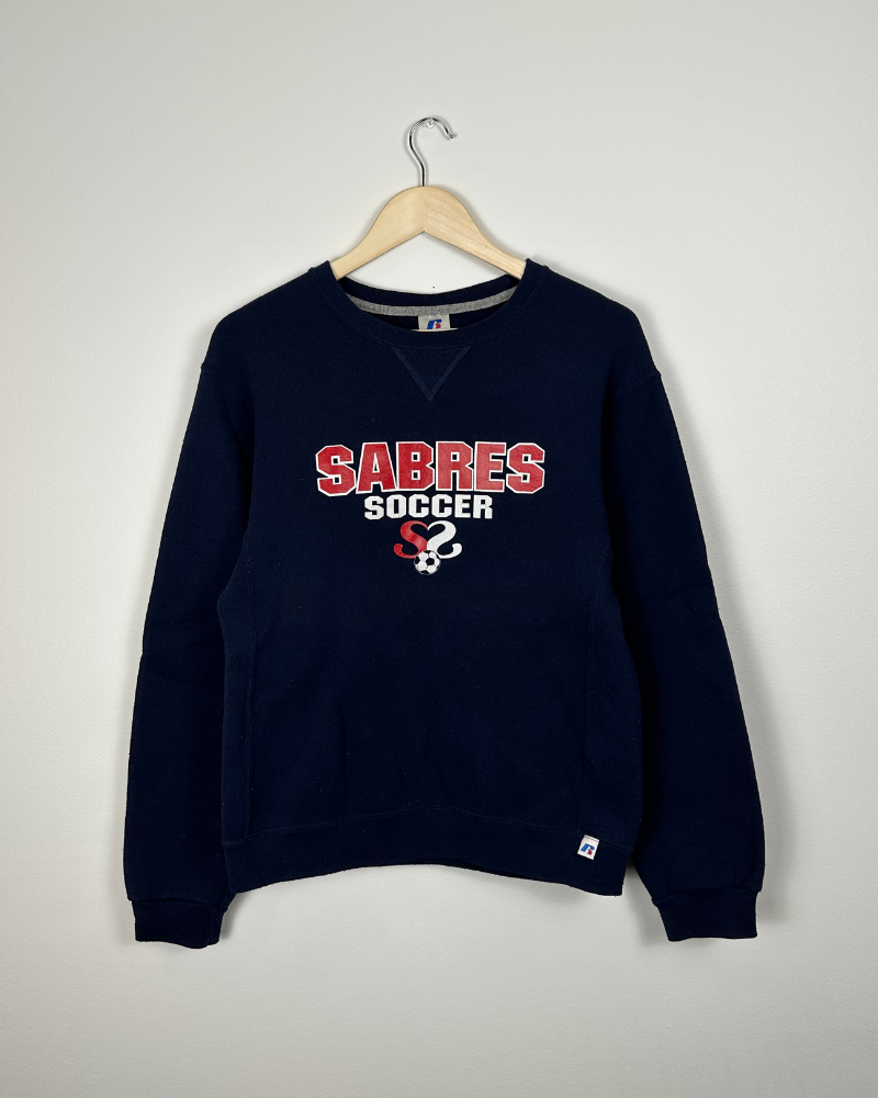 
                  
                    Vintage Russell Athletic Sabres Soccer Sweatshirt - Size S
                  
                