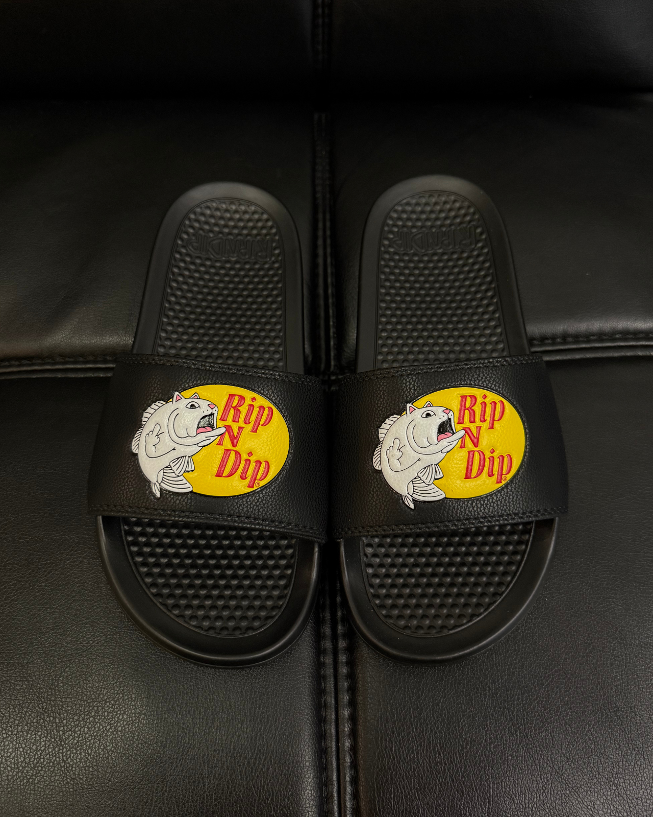 
                  
                    New - RIPNDIP Catfish Slides - Size 7
                  
                