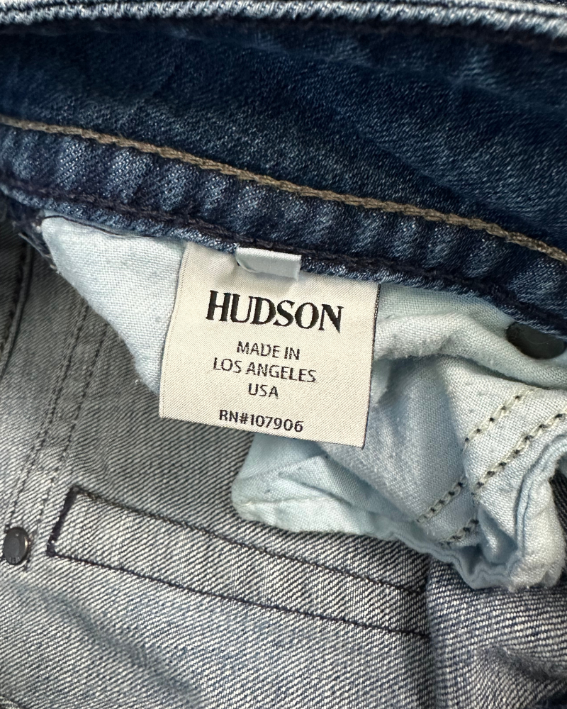 
                  
                    Hudson Low-Rise Flared Women's Jeans - Size 30x34
                  
                