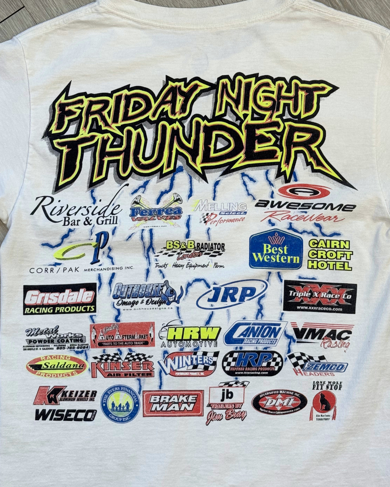 
                  
                    Rare '08 Ohsweken Canadian Sprint Car Nationals T-Shirt - Size S
                  
                