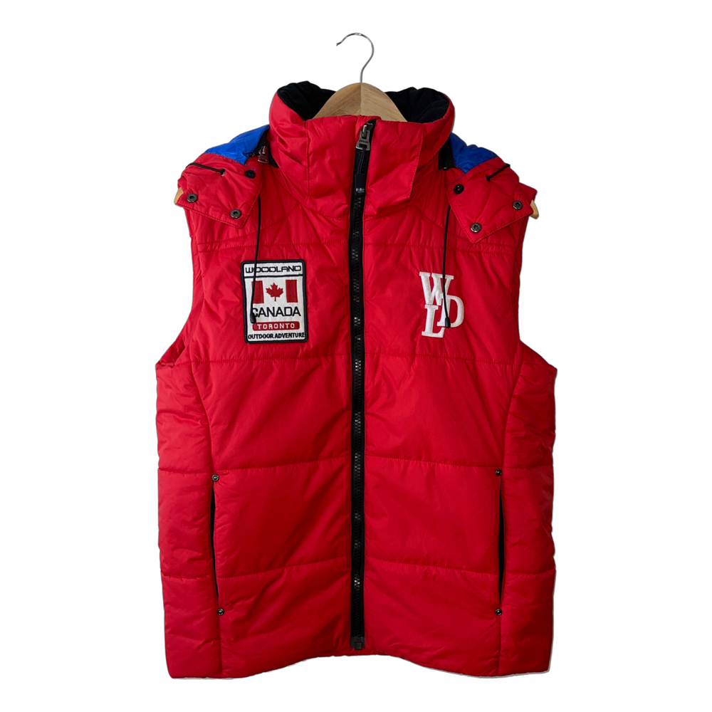 
                  
                    Vintage Woodland Puffer Vest - Size S
                  
                
