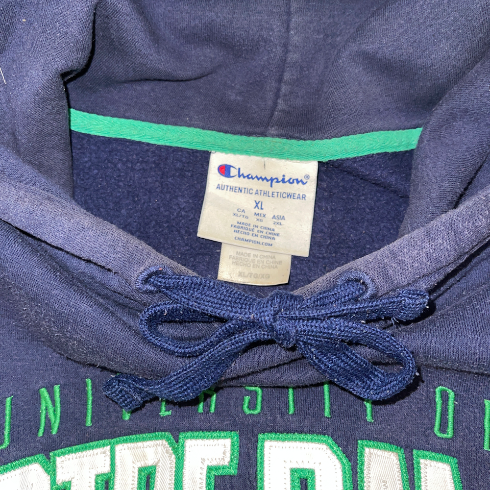 
                  
                    Vintage Champion University of Notre Dame Hoodie - Size XL
                  
                