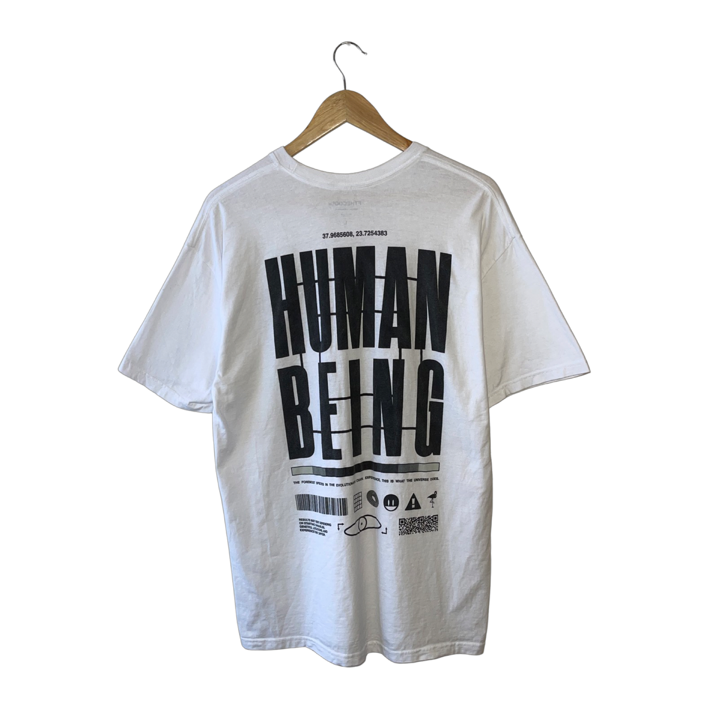 
                  
                    FTHECOOL Human Being T-Shirt - Size L
                  
                