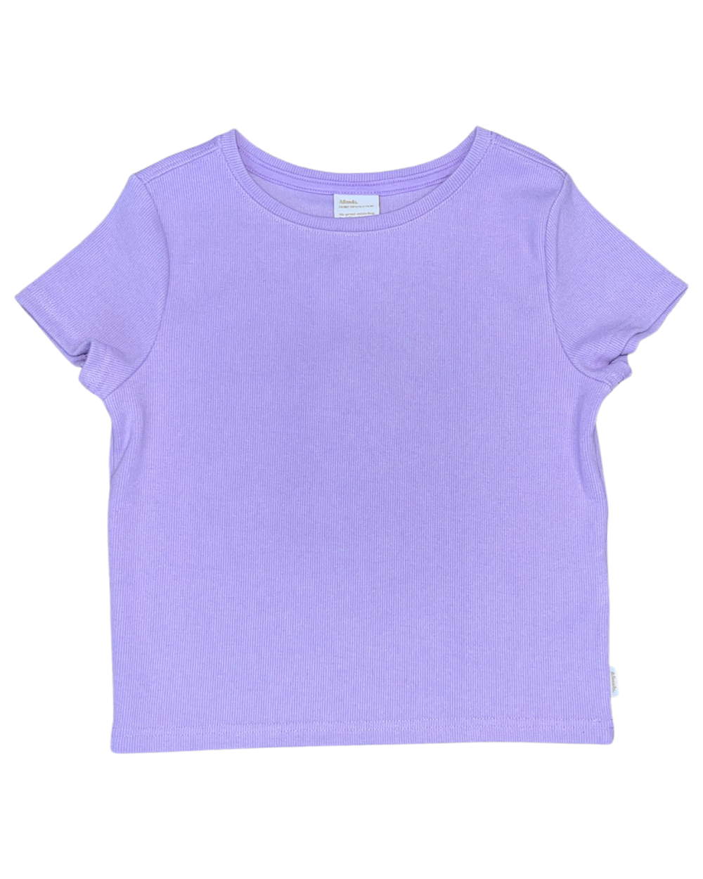 Faith - Hemp Ribbed T-Shirt / Orchid