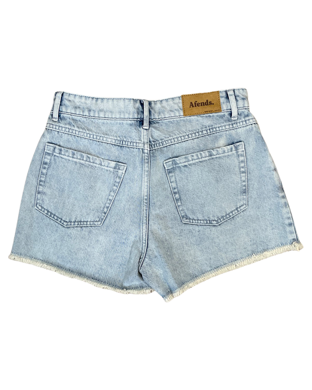 Isabella - Hemp Denim Low Rise Short / Vintage Blue