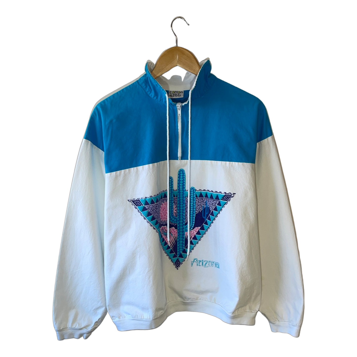 
                  
                    Vintage Arizona 1/4 Zip Women's Pullover - Size XL
                  
                