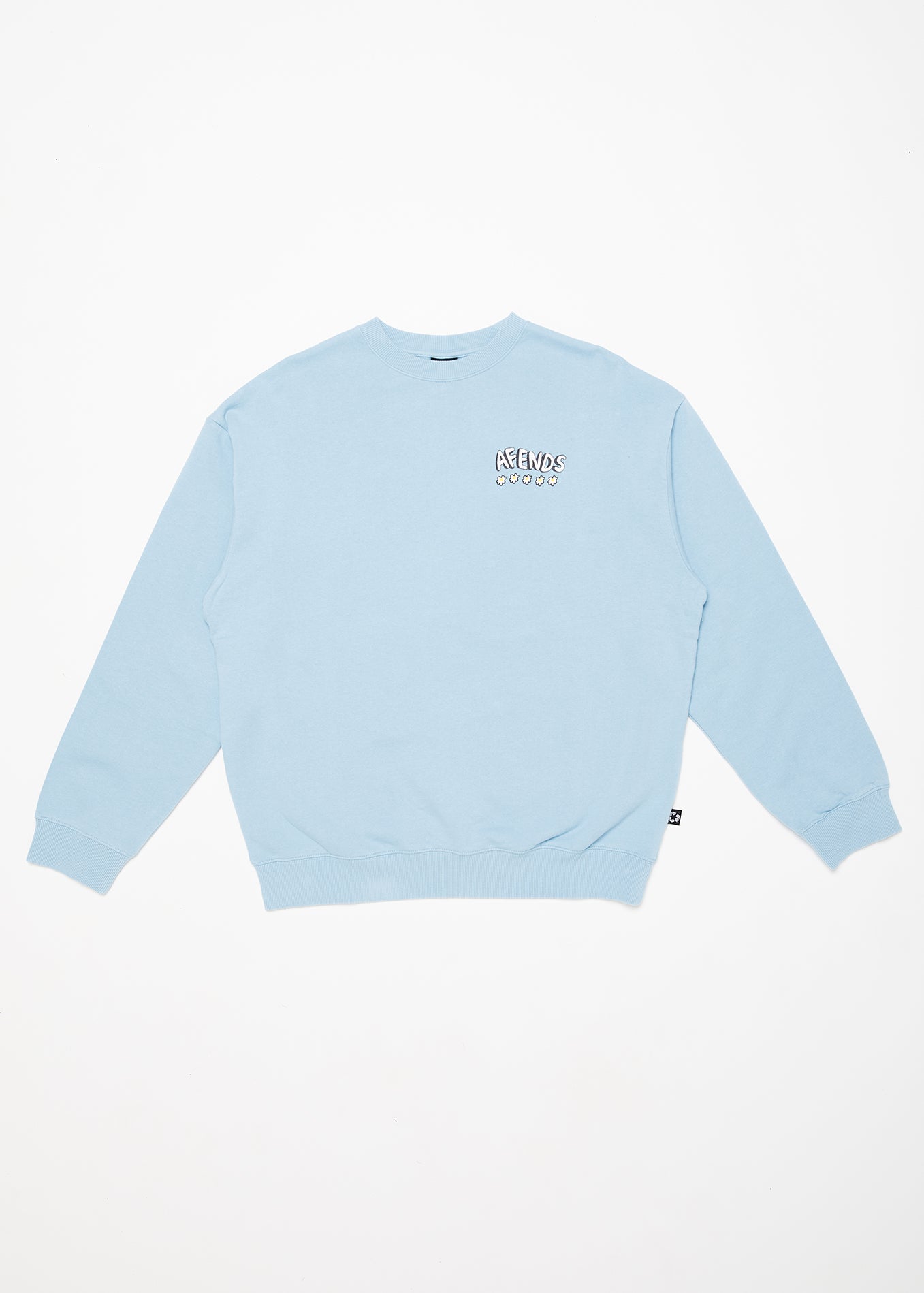 
                  
                    Flowers - Recycled Crew Neck / Sky Blue
                  
                