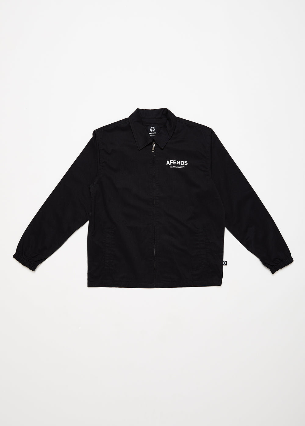 Spaced - Recycled Coach Jacket / Black