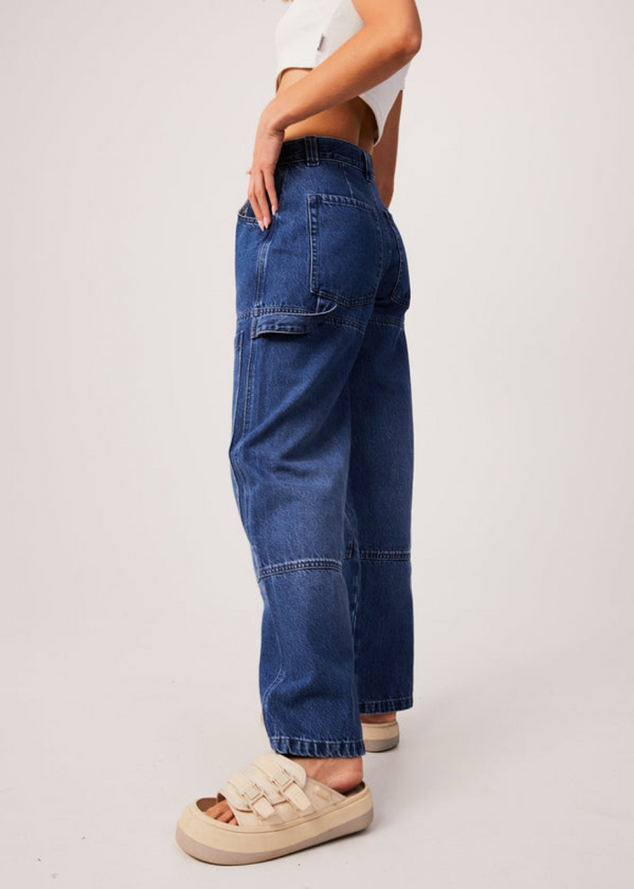 
                  
                    Moss - Hemp Denim Carpenter Pants / Authentic Blue
                  
                