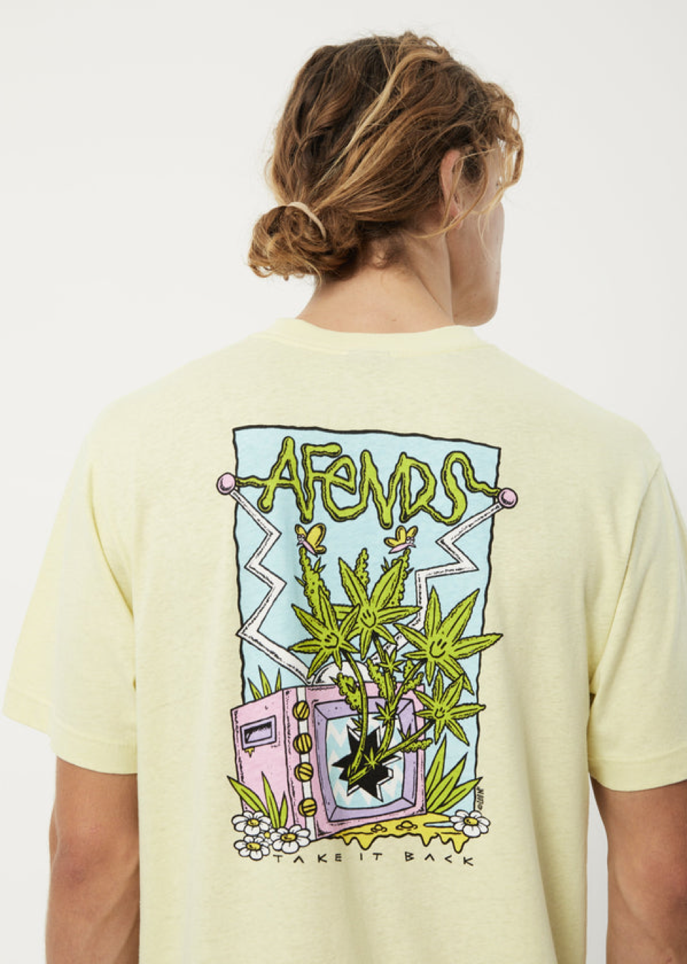 
                  
                    Take It Back - Hemp Retro Fit Tee / Citron
                  
                