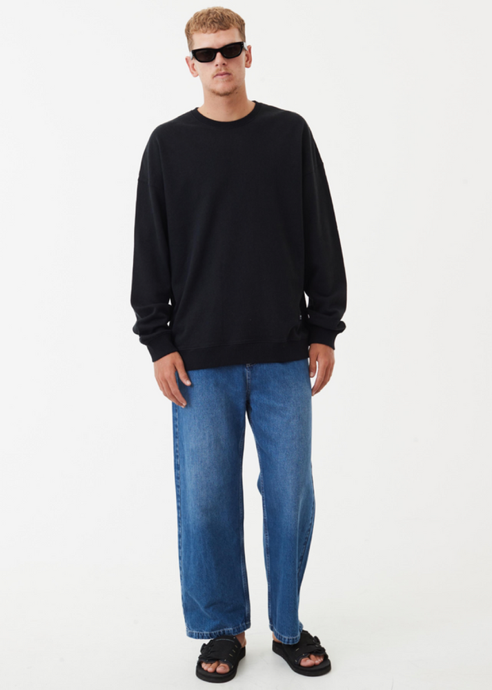 
                  
                    Sativa - Hemp Oversized Crew Neck / Black
                  
                