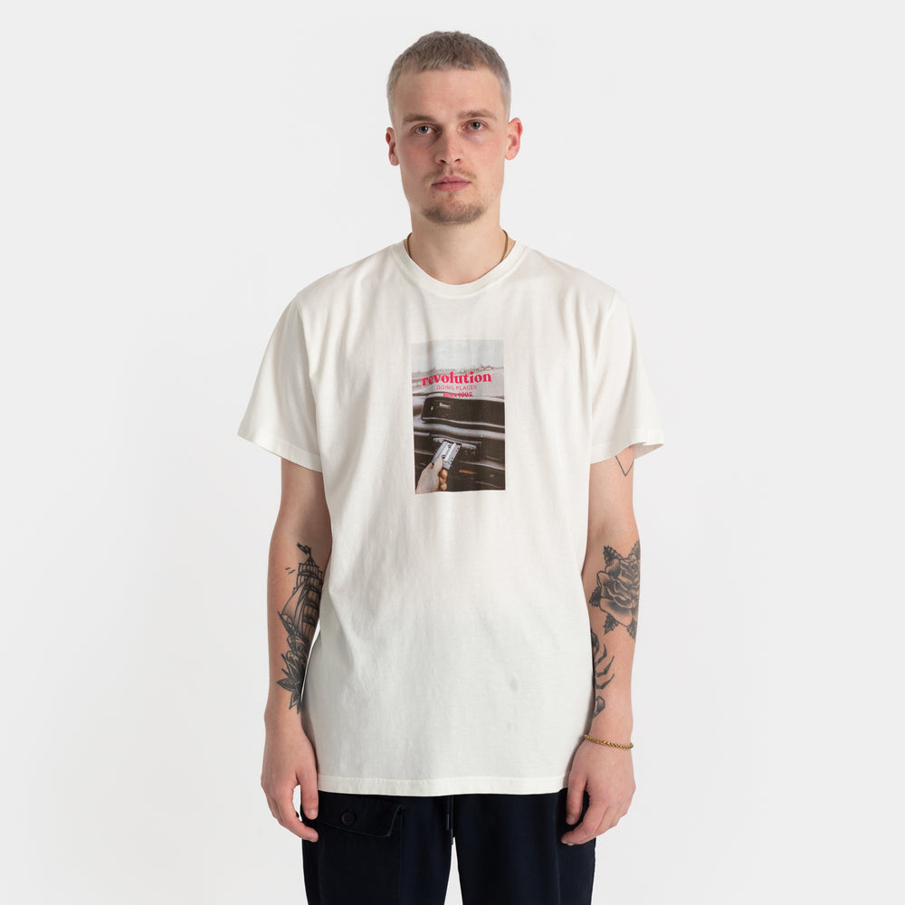
                  
                    Going Places T-Shirt / Offwhite
                  
                
